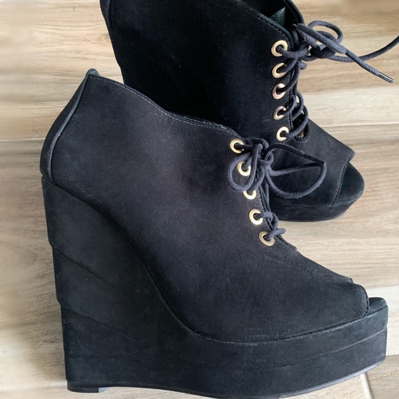 Diane von Furstenberg DVF Platform Wedge Size: 7 - Picture 3 of 4